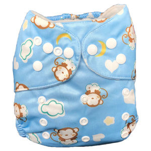 IXYVIA 1Cloth Pocket Diapers Adjustable Snaps #7